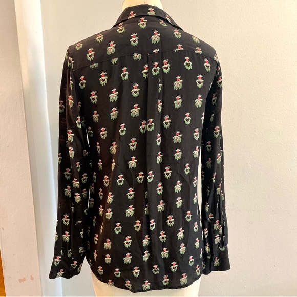 Sz. S Celia Birtwell X Uniqlo Blouse - Picture 2 of 9